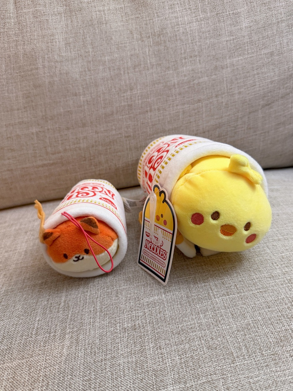 Anirollz x Nissin Cup Noodles Plush